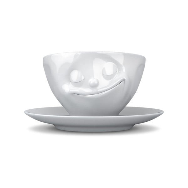 Biely šťastný hrnček na espresso 58 products