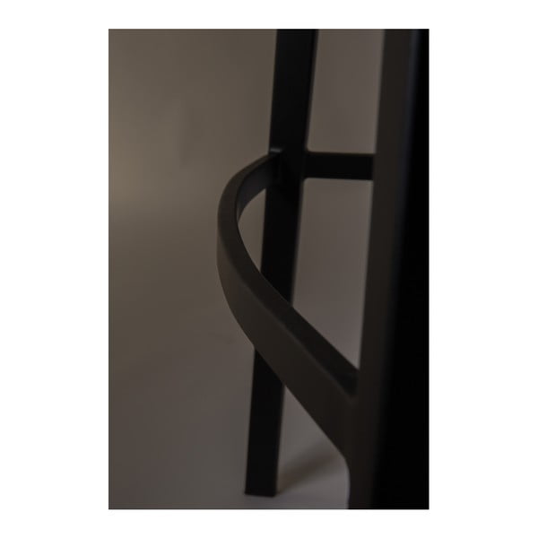 Hnedé čalúnené barové stoličky v súprave 2 ks (výška sedadla 80 cm) Franky – Dutchbone-image-4