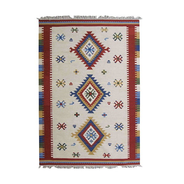 Ručne tkaný koberec Bakero Kilim Mili, 230 x 170 cm