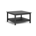 Čierny konferenčný stolík 81x81 cm Madrid - Tvilum