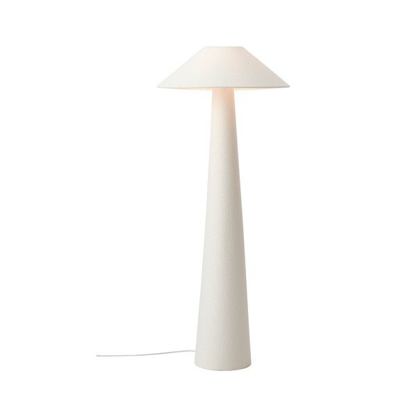 Biela látková stojacia lampa (výška  123 cm) Mila – Ellos Home-image-3