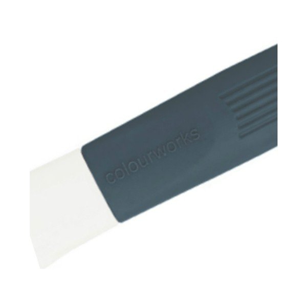 Biela silikónová naberačka Kitchen Craft, 27,5 cm-image-1