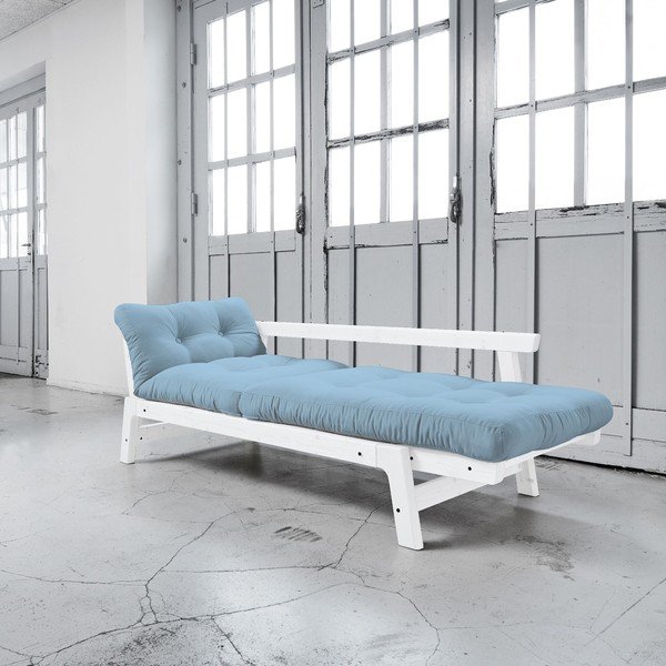 Rozkladacia pohovka Karup Step White/Celeste-image-3
