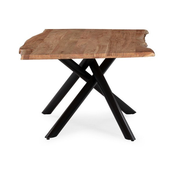 Jedálenský stôl z masívu akácie 100x220 cm Anuri – MOME-image-3