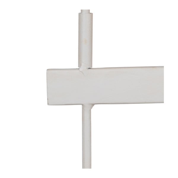 Biely kovový nástenný vešiak – Ixia-image-4