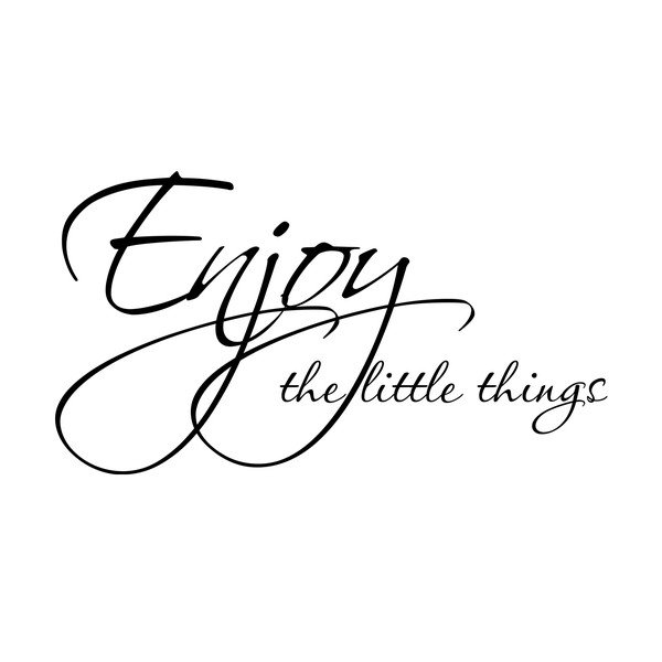 Samolepka Enjoy the little things-image-1