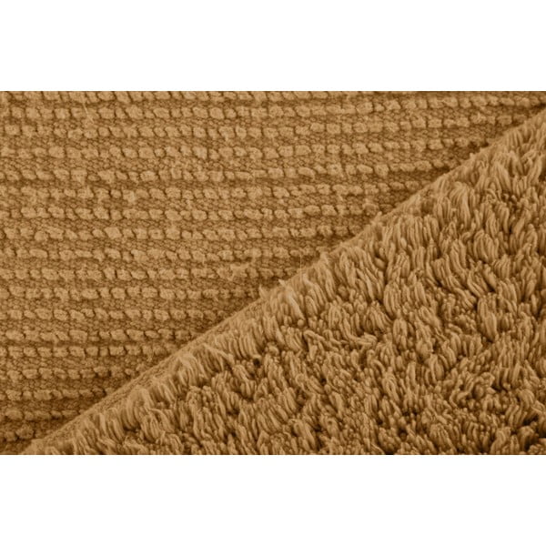 Koňakovohnedá kúpeľňová predložka 50x45 cm Riva - Tiseco Home Studio-image-1