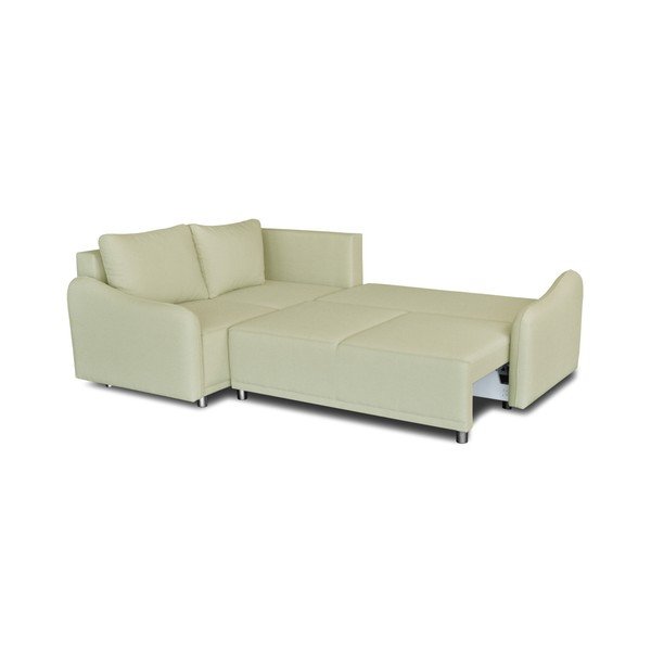 Béžová rohová rozkladacia pohovka Windsor & Co. Sofas Delta, ľavý roh-image-4
