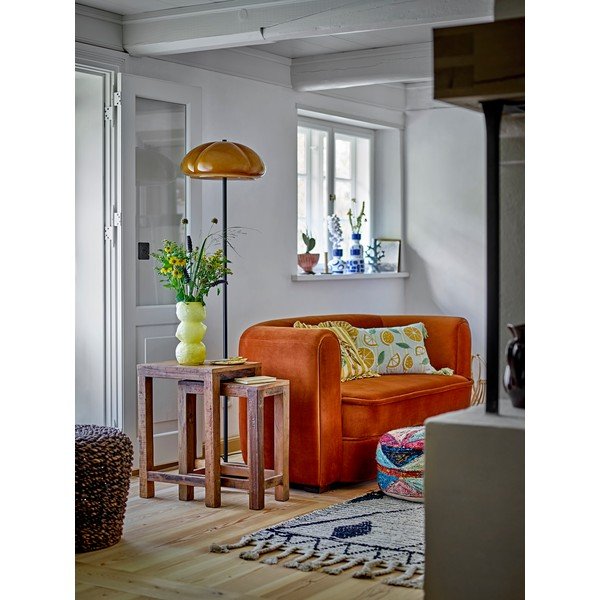 Odkladacie stolíky v súprave 2 ks z recyklovaného dreva 40x36 cm Galen – Bloomingville-image-1