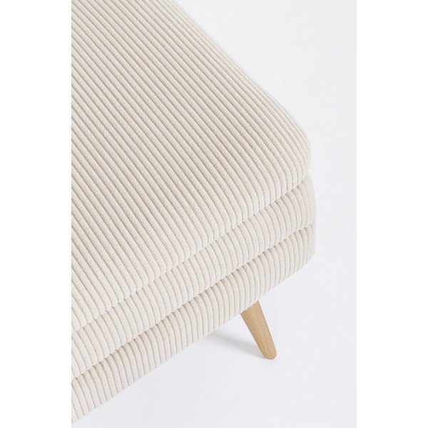 Biela polstrovaná lavica Olga – Bizzotto-image-4