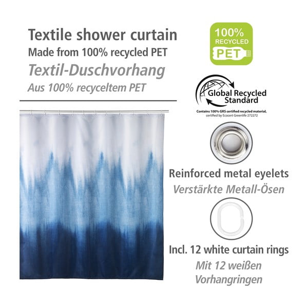 Sprchový záves 180x200 cm Alara - Wenko-image-3