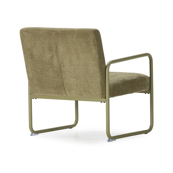 Zelené ženilkové kreslo Vince – MOME-image-4