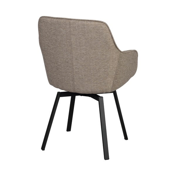 Béžové čalúnené jedálenské kreslá v súprave 2 ks Alison – Rowico-image-4