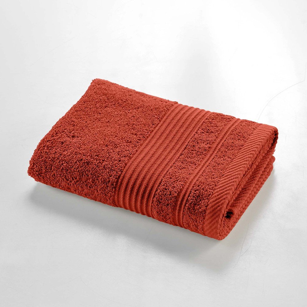E-shop Froté bavlnený uterák v tehlovej farbe 50x90 cm Tendresse – douceur d'intérieur