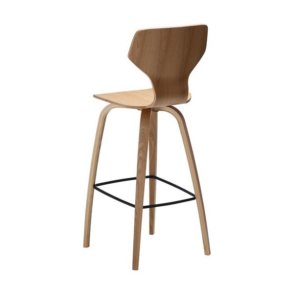 Barová stolička v prírodnej farbe (výška sedadla 75 cm) S.I.T – DAN-FORM Denmark-image-3