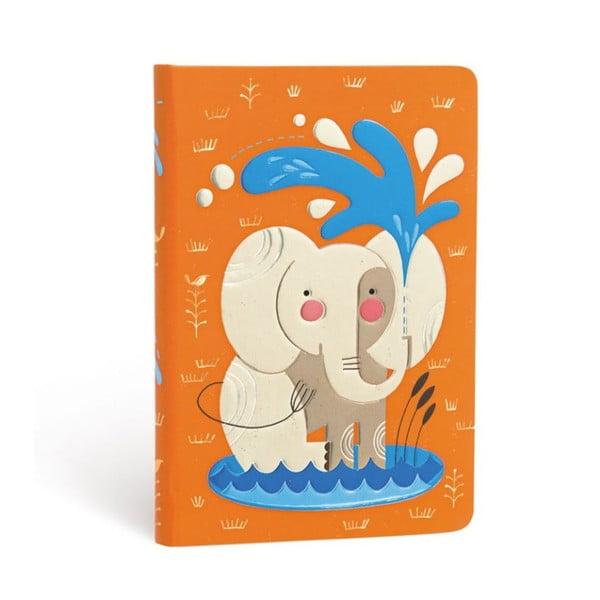 Zápisník s tvrdou väzbou  Paperblanks Elephant, 9,5 x 14 cm