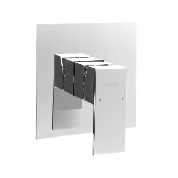 Podomietková sprchová batéria v lesklej striebornej farbe (1 výstup) Latus – Sapho