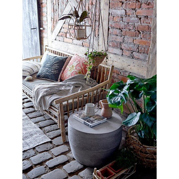 Závesný bambusový stojan na kvetináč Bloomingville Salum, výška 52 cm-image-1