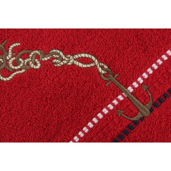 Sada 2 uterákov Marina Red Cipa, 50 × 90 cm-image-1