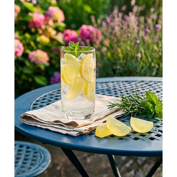 Plastové chladiace kocky v súprave lopatka na ľad 20 ks Lemon – Orion-image-1