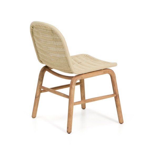 Béžová záhradná stolička Alipa – Kave Home-image-3