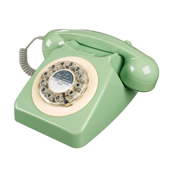 Retro funkčný telefón Serie 746 Green