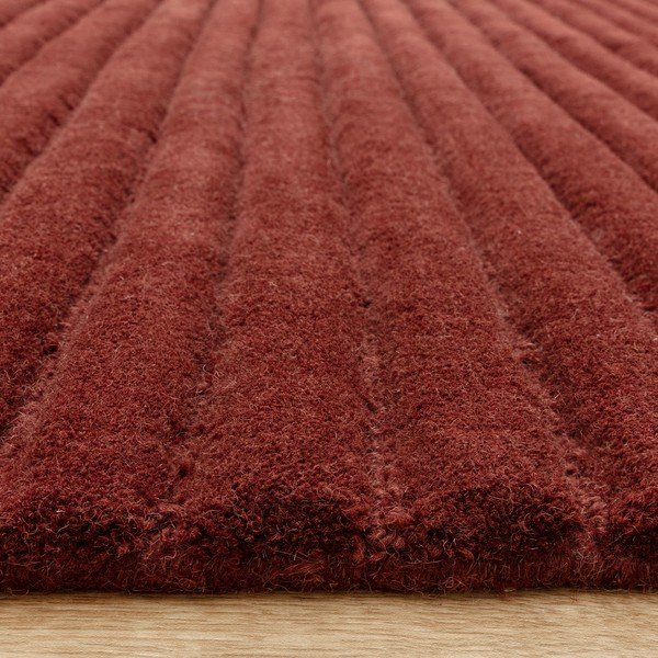 Vínovočervený ručne tkaný vlnený koberec 160x230 cm – Asiatic Carpets-image-1