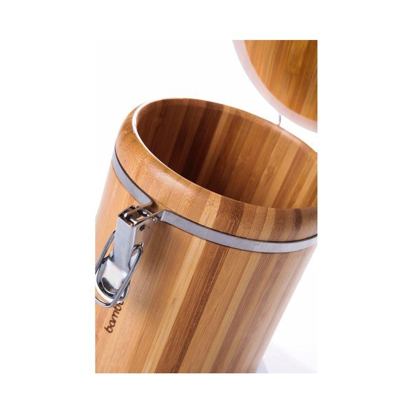 Bambusová úložná dóza Bambum Sante, výška 15 cm-image-3