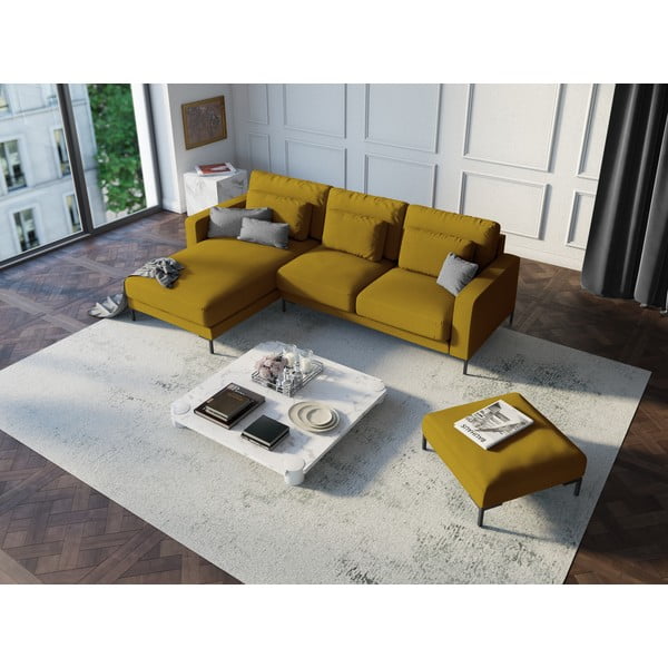 Horčicovožltá podnožka Interieurs 86 Seine-image-1