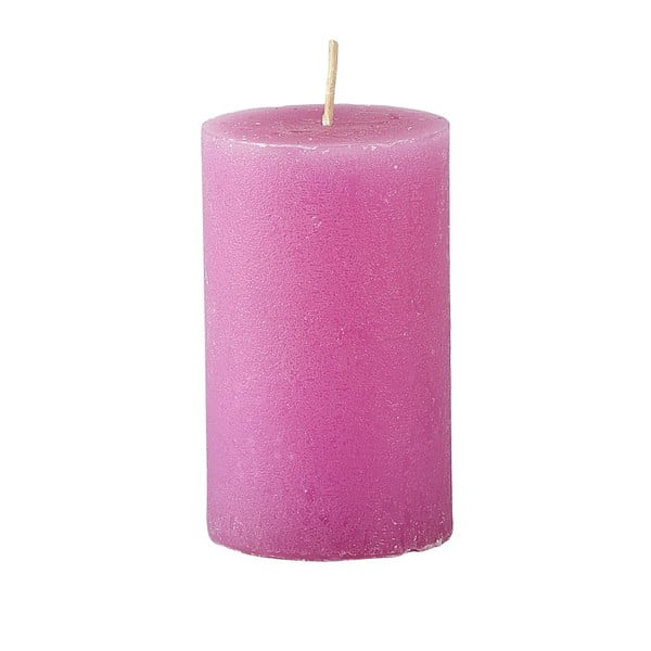 Ružová sviečka KJ Collection Konic, ⌀ 6 x 10 cm