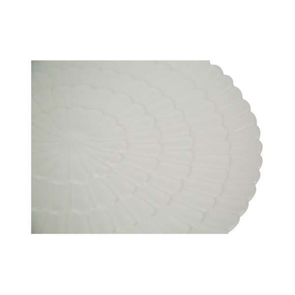 Biely porcelánový tanier Mauro Ferretti Flower-image-2