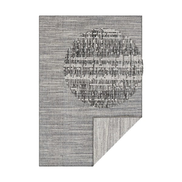 Sivý vonkajší koberec 170x120 cm Gemini - Elle Decoration
