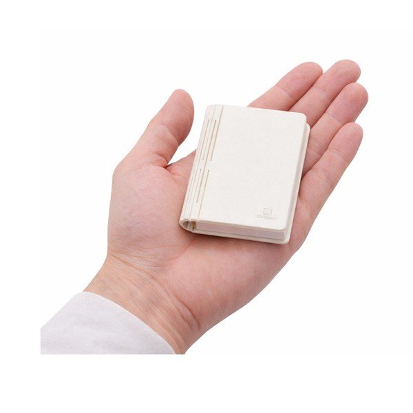 Biela prenosná svetelná dekorácia na USB BookLight – Gingko