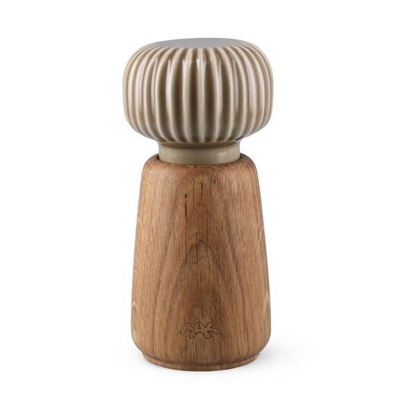 Drevený mlynček na korenie a soľ v prírodnej farbe Hammershøi – Kähler Design