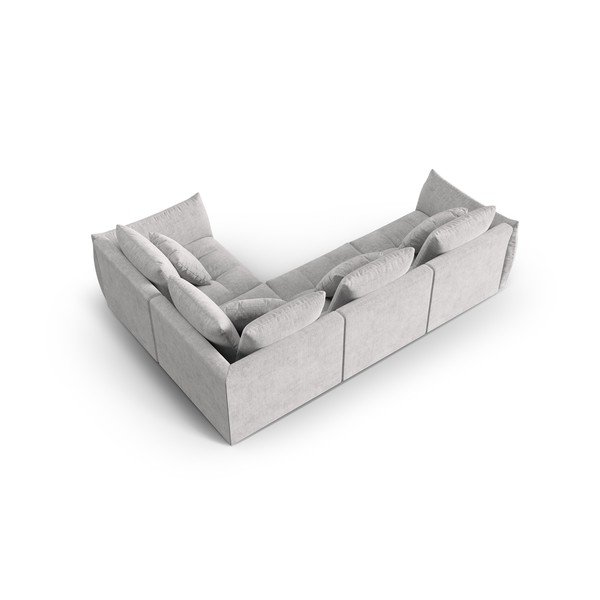 Svetlosivá rohová pohovka (pravý roh/do L) Bloom – Micadoni Home-image-2
