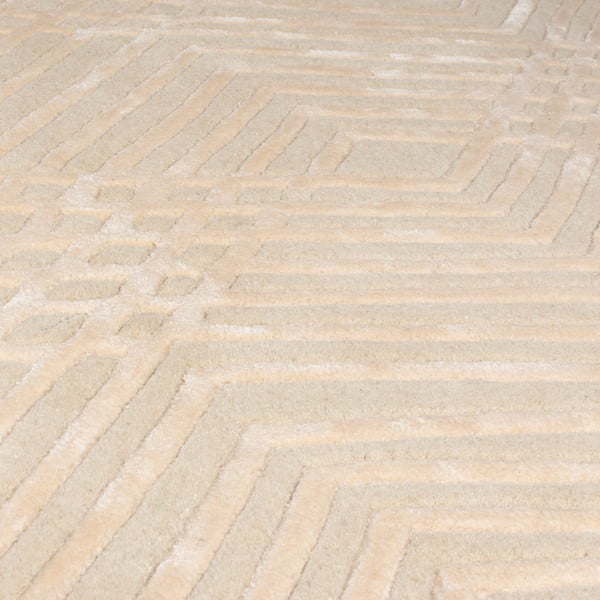 Béžový vlnený koberec Flair Rugs Diamonds, 160 x 230 cm-image-2