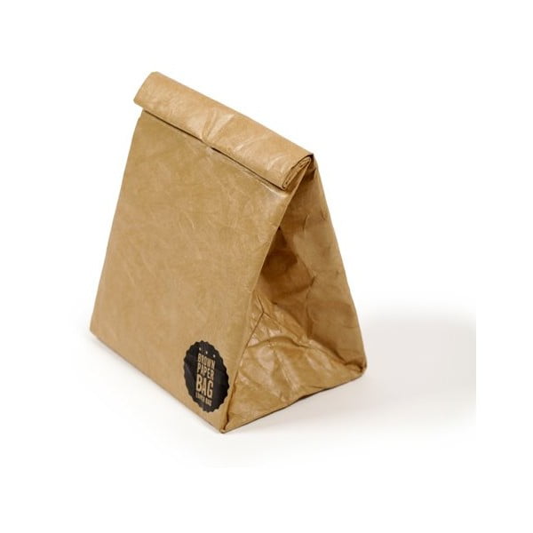 Desiatová taška Luckies of London Brown Paper Bag