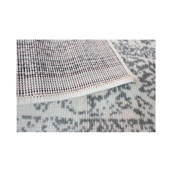 Sivý koberec Flair Rugs Element Bonetti Grey, 60 × 110 cm-image-3