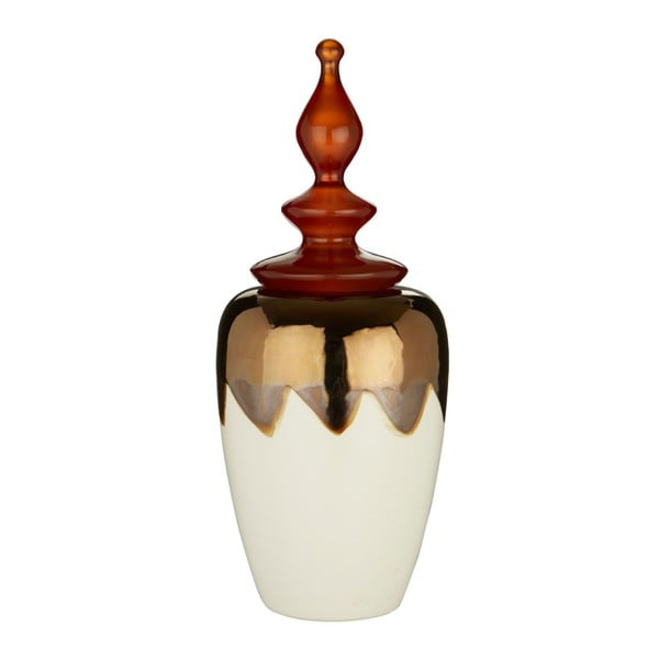 Dekoratívna dóza Premier Housewares Amber, výška 38 cm