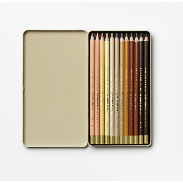 Pastelky v súprave Skin tone – Printworks