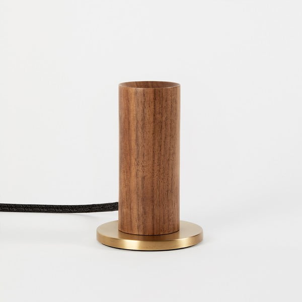 Hnedá stolová lampa (výška 12,5 cm) Knuckle – tala