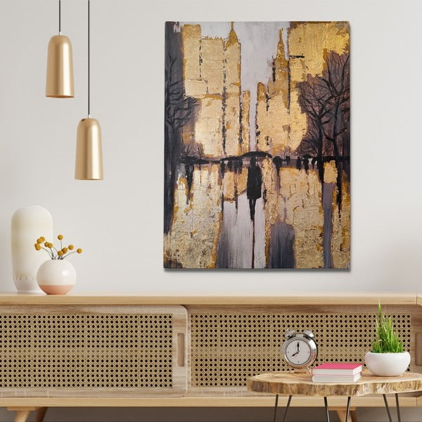 Ručne maľovaný obraz 70x100 cm – Wallity-image-1