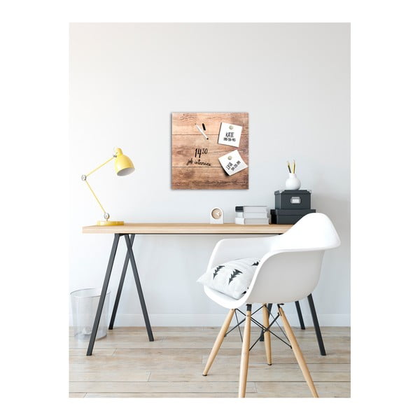 Magnetická tabuľa Styler Wood, 30 × 30 cm-image-2