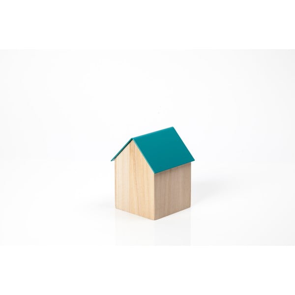 Modrý úložný box House Small