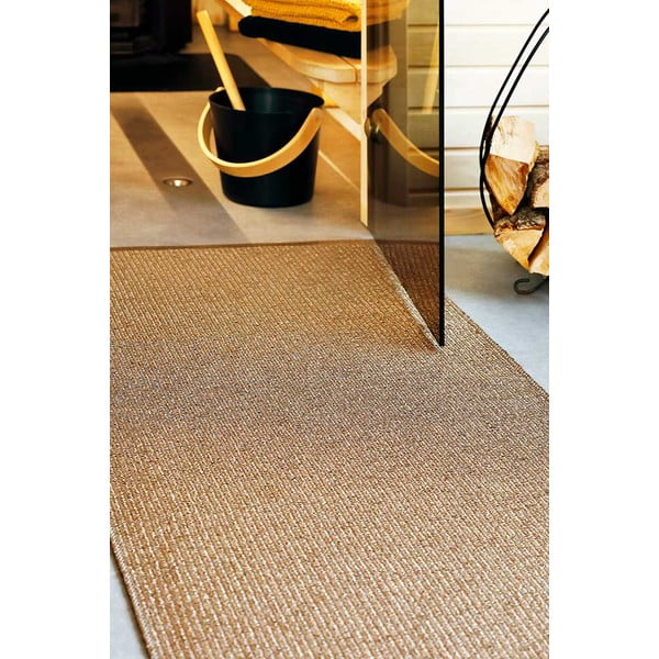 Hnedý vonkajší koberec 100x70 cm Neve - Narma-image-1