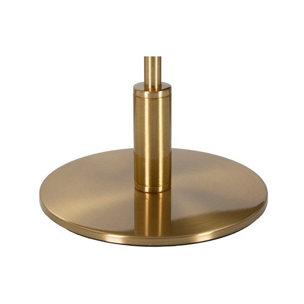 Biela/v zlatej farbe stolová lampa (výška  50 cm) Ball Feather – Mauro Ferretti-image-3