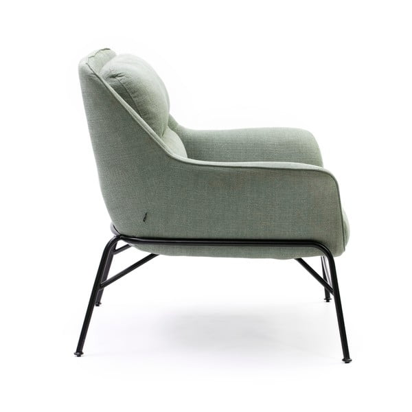 Zeleno-sivé kreslo Teulat Sadira-image-3