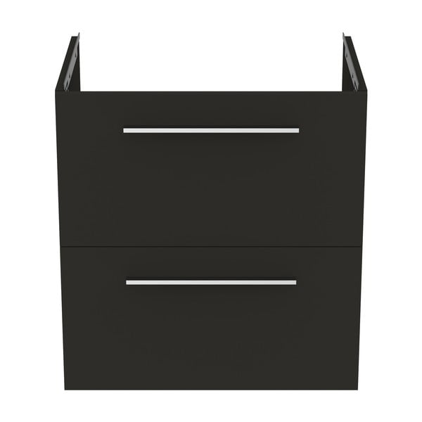 Antracitová závesná skrinka pod umývadlo 60x63 cm i.Life A – Ideal Standard