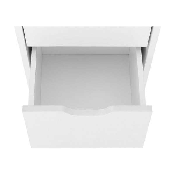 Biela kúpeľňová skrinka Støraa Posta, 30 x 161 cm-image-4