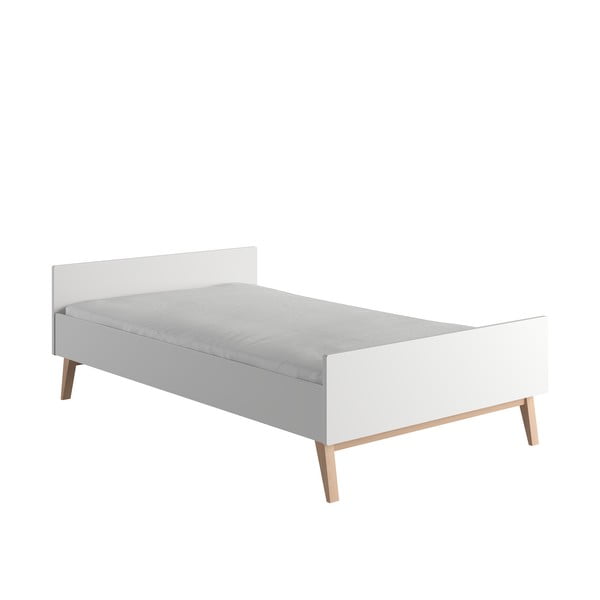 Biela detská posteľ 120x200 cm Swing – Pinio